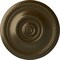 Ekena Millwork Raynor Ceiling Medallion (Fits Canopies up to 6"), Hand-Painted Brass, 20 5/8"OD x 1 3/8"P CM20BEBRS - alternate 1